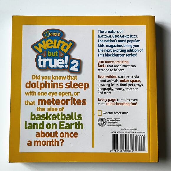 Weird But True! 2: 300 Outrageous Facts (Weird But True, 4) - Picture 2 of 5